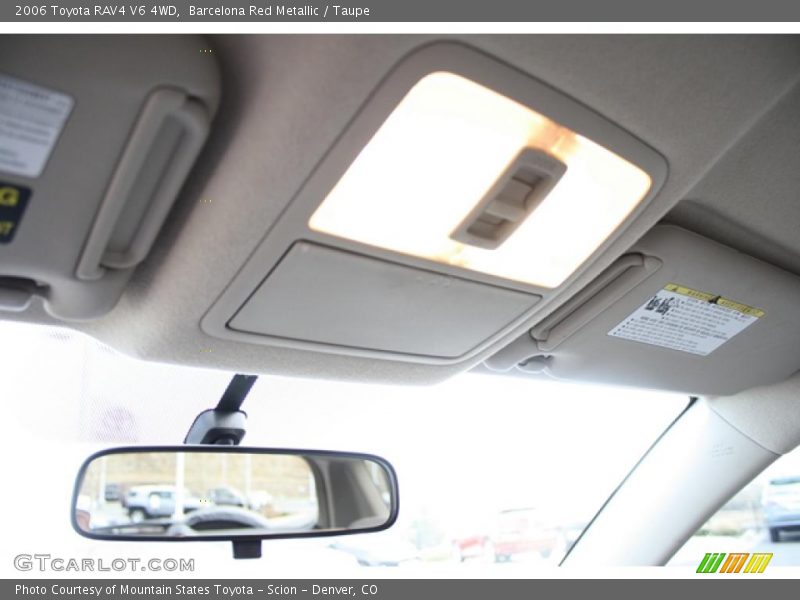 Barcelona Red Metallic / Taupe 2006 Toyota RAV4 V6 4WD