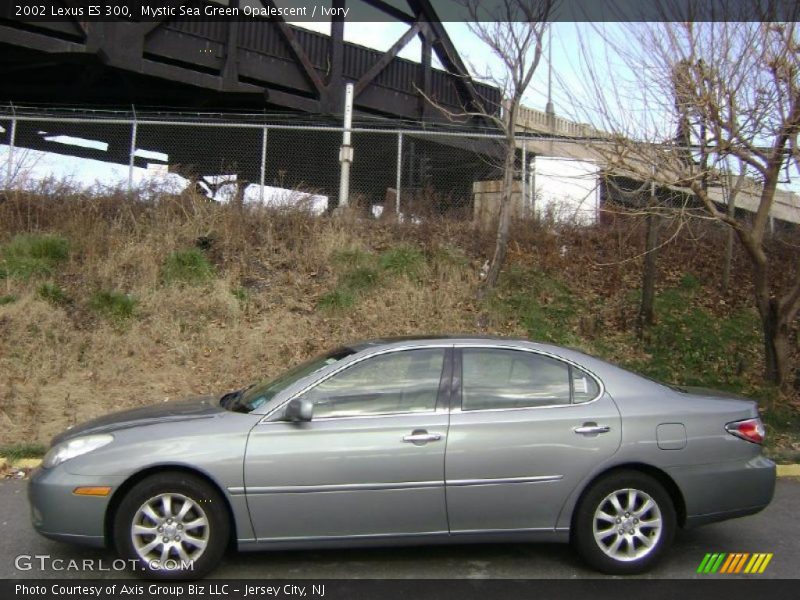 Mystic Sea Green Opalescent / Ivory 2002 Lexus ES 300