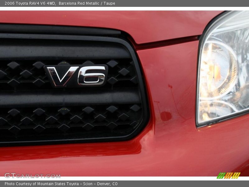 Barcelona Red Metallic / Taupe 2006 Toyota RAV4 V6 4WD