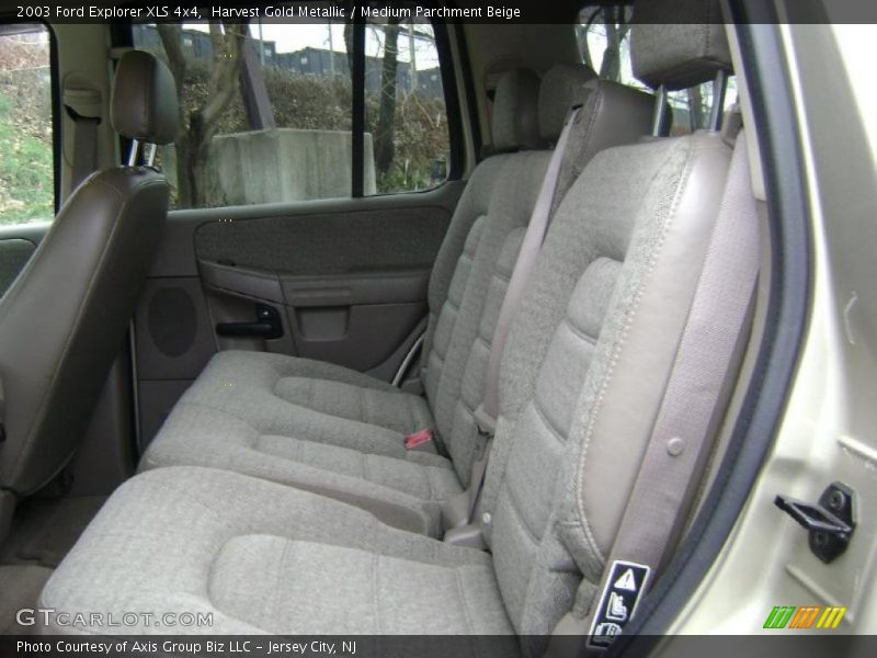 Harvest Gold Metallic / Medium Parchment Beige 2003 Ford Explorer XLS 4x4