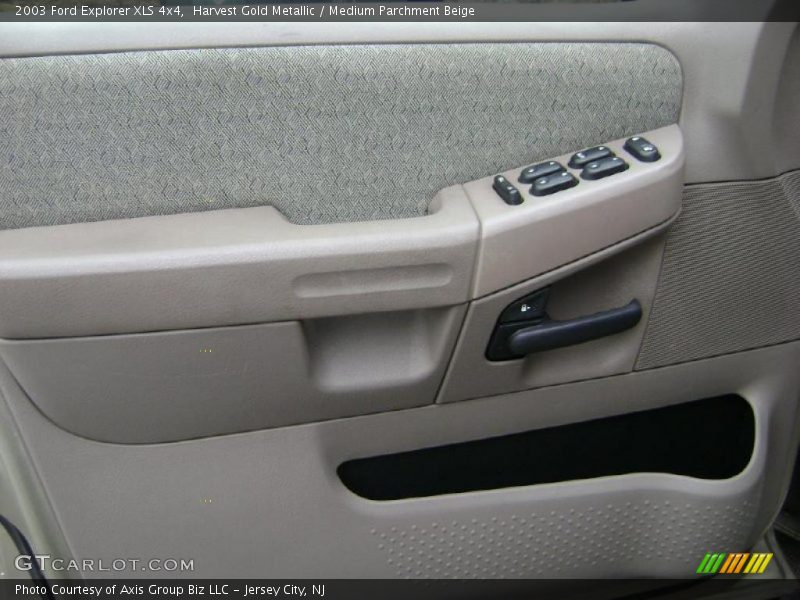 Harvest Gold Metallic / Medium Parchment Beige 2003 Ford Explorer XLS 4x4