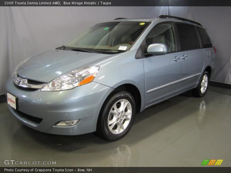 Blue Mirage Metallic / Taupe 2006 Toyota Sienna Limited AWD
