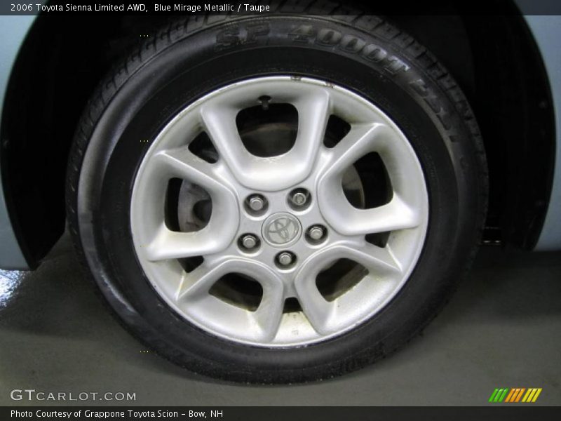 Blue Mirage Metallic / Taupe 2006 Toyota Sienna Limited AWD