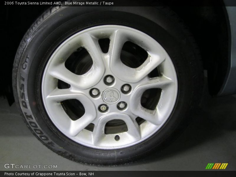 Blue Mirage Metallic / Taupe 2006 Toyota Sienna Limited AWD