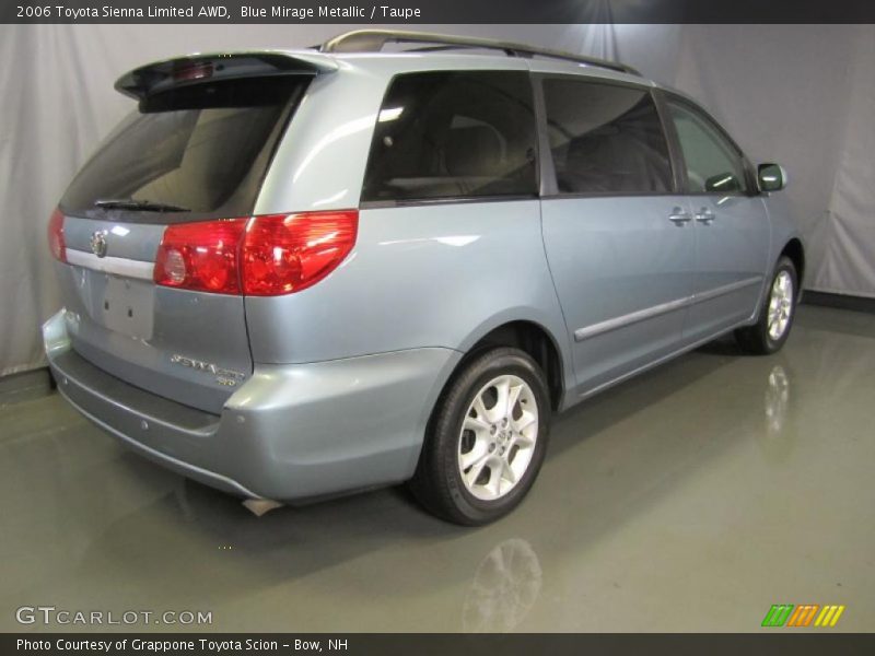 Blue Mirage Metallic / Taupe 2006 Toyota Sienna Limited AWD