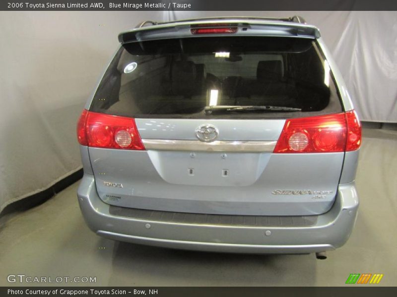 Blue Mirage Metallic / Taupe 2006 Toyota Sienna Limited AWD