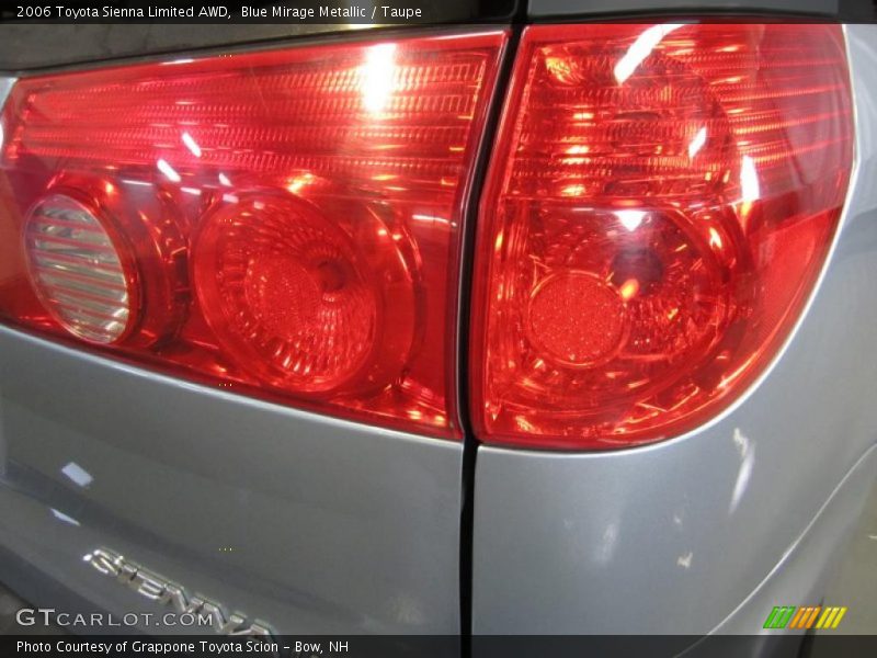 Blue Mirage Metallic / Taupe 2006 Toyota Sienna Limited AWD