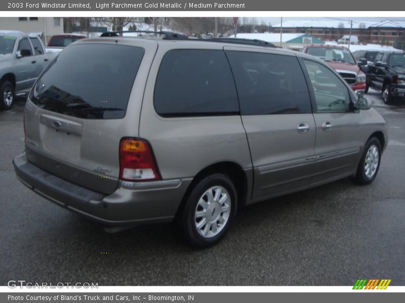 Light Parchment Gold Metallic / Medium Parchment 2003 Ford Windstar Limited