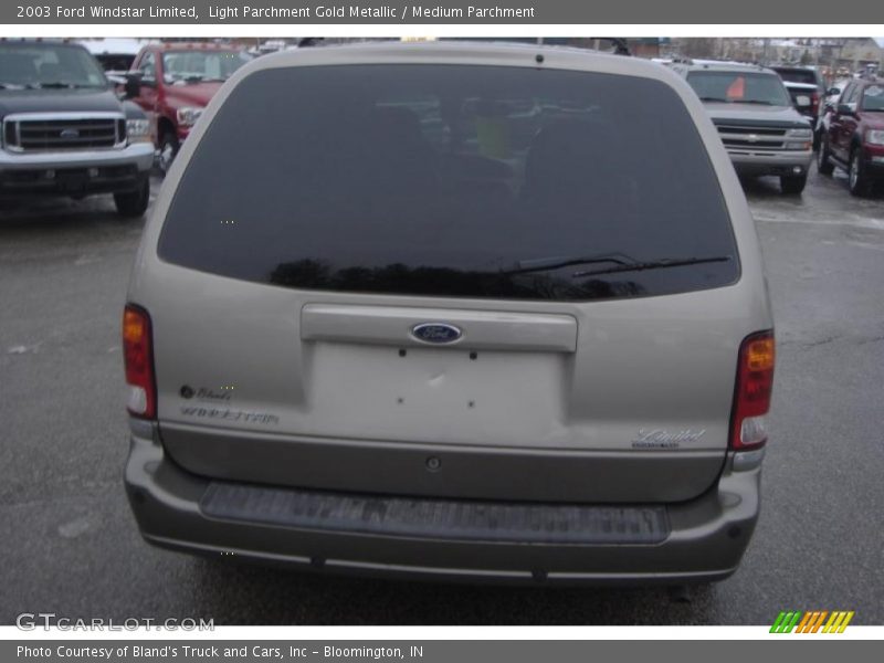 Light Parchment Gold Metallic / Medium Parchment 2003 Ford Windstar Limited
