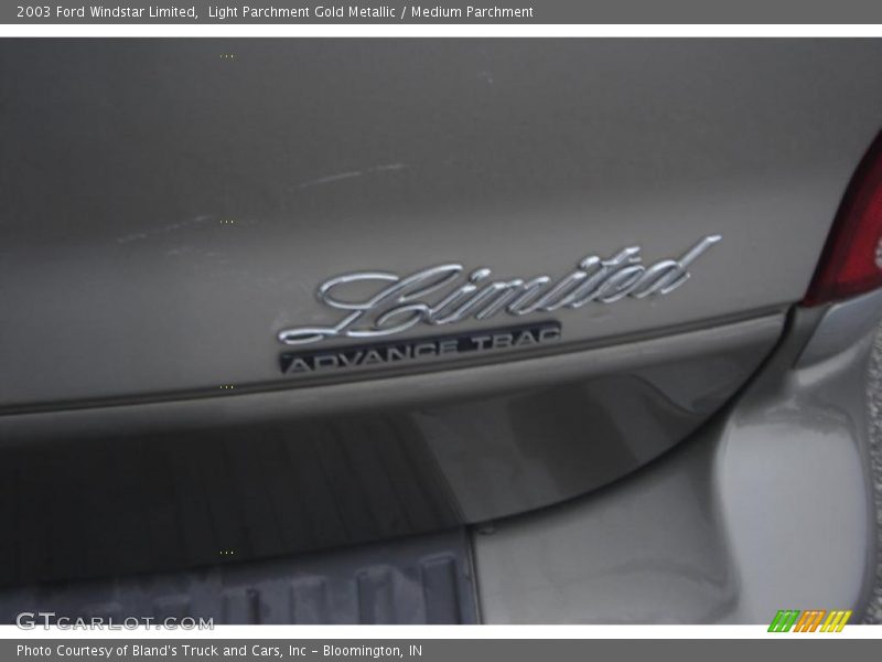 Light Parchment Gold Metallic / Medium Parchment 2003 Ford Windstar Limited