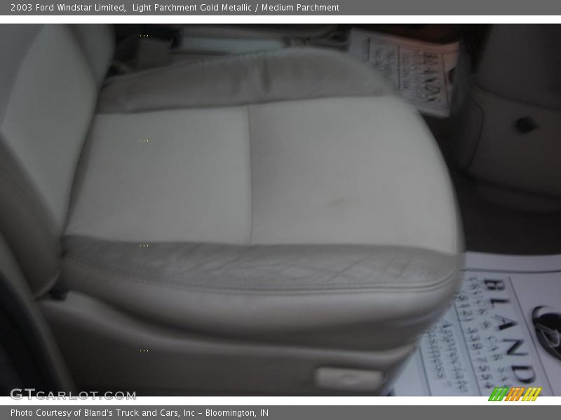 Light Parchment Gold Metallic / Medium Parchment 2003 Ford Windstar Limited