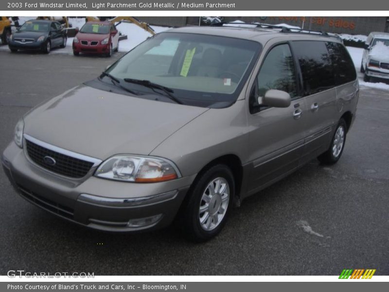 Light Parchment Gold Metallic / Medium Parchment 2003 Ford Windstar Limited