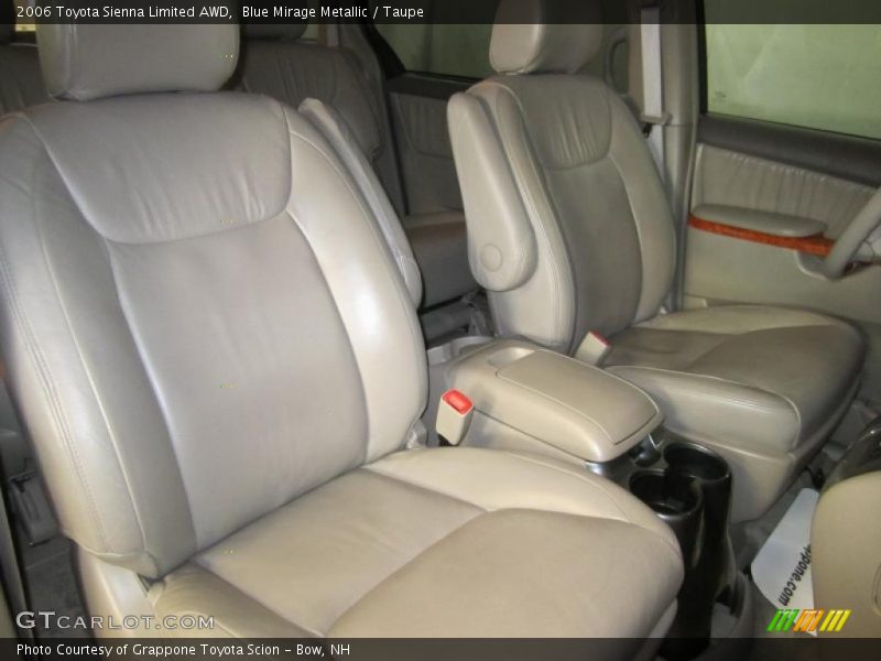 Blue Mirage Metallic / Taupe 2006 Toyota Sienna Limited AWD