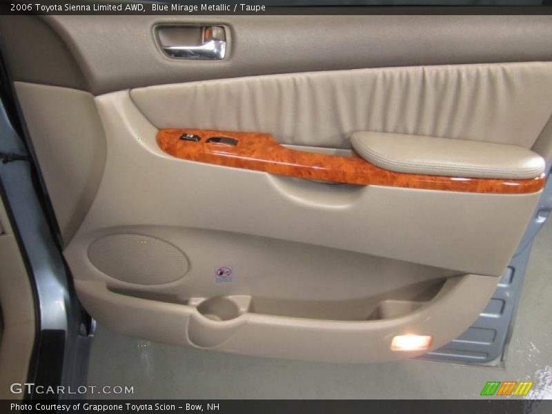 Blue Mirage Metallic / Taupe 2006 Toyota Sienna Limited AWD