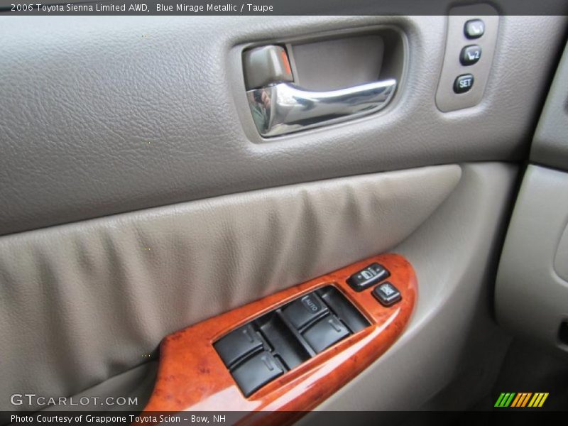 Blue Mirage Metallic / Taupe 2006 Toyota Sienna Limited AWD