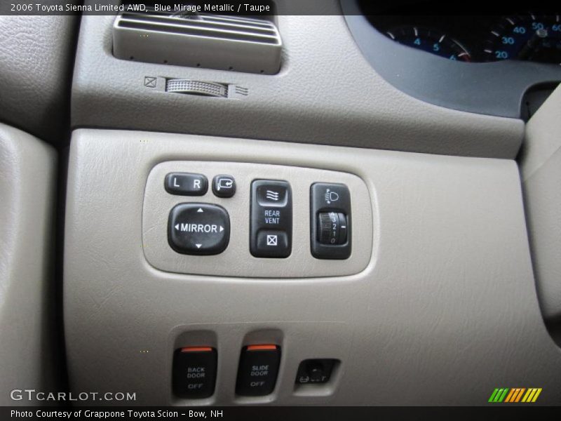 Blue Mirage Metallic / Taupe 2006 Toyota Sienna Limited AWD