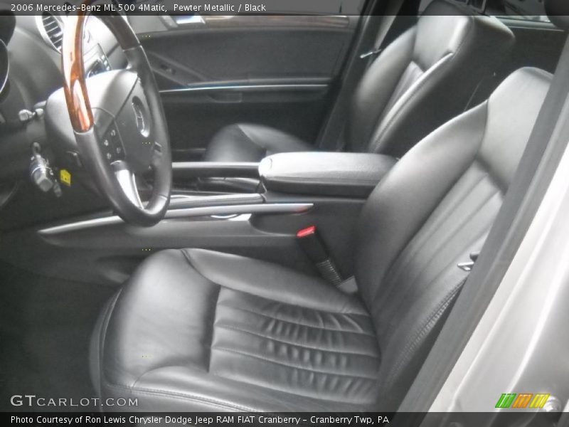  2006 ML 500 4Matic Black Interior