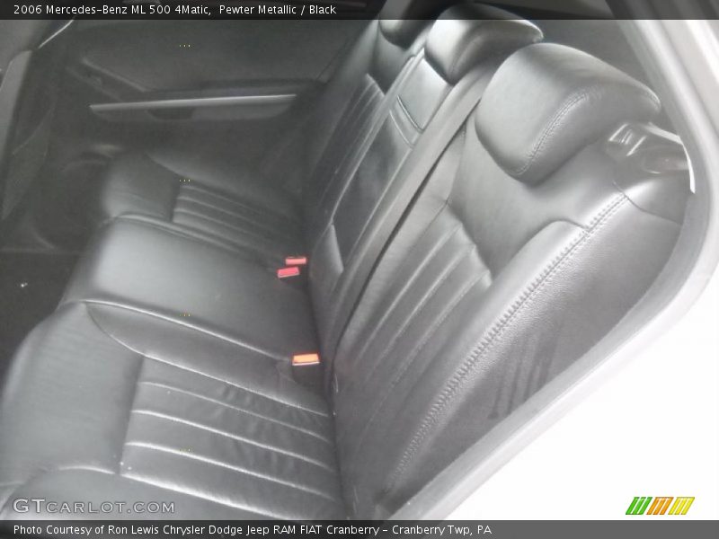 Pewter Metallic / Black 2006 Mercedes-Benz ML 500 4Matic