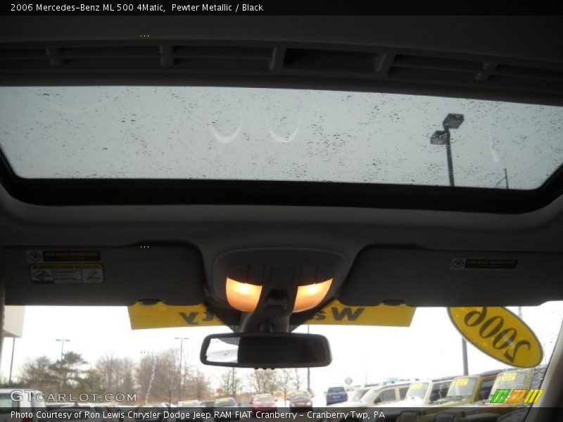 Sunroof of 2006 ML 500 4Matic