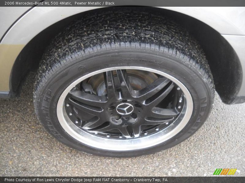 Custom Wheels of 2006 ML 500 4Matic