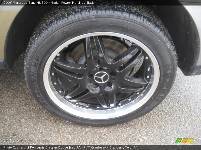 Custom Wheels of 2006 ML 500 4Matic