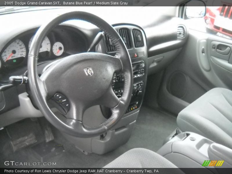 Medium Slate Gray Interior - 2005 Grand Caravan SXT 
