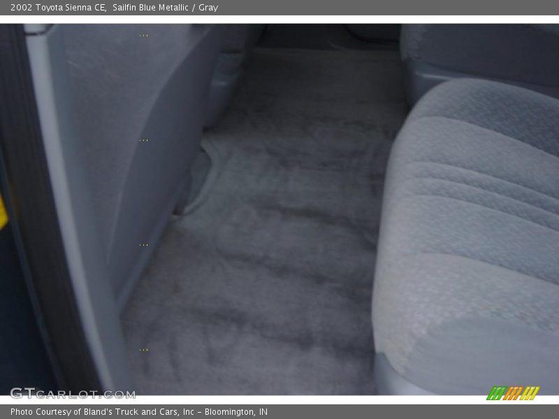 Sailfin Blue Metallic / Gray 2002 Toyota Sienna CE