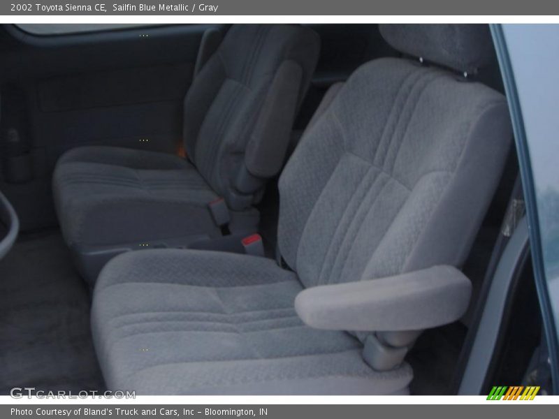Sailfin Blue Metallic / Gray 2002 Toyota Sienna CE