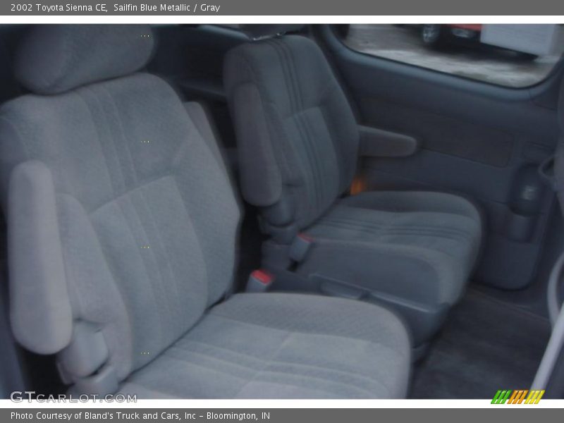 Sailfin Blue Metallic / Gray 2002 Toyota Sienna CE