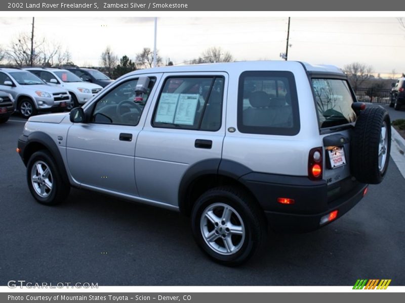 Zambezi Silver / Smokestone 2002 Land Rover Freelander S