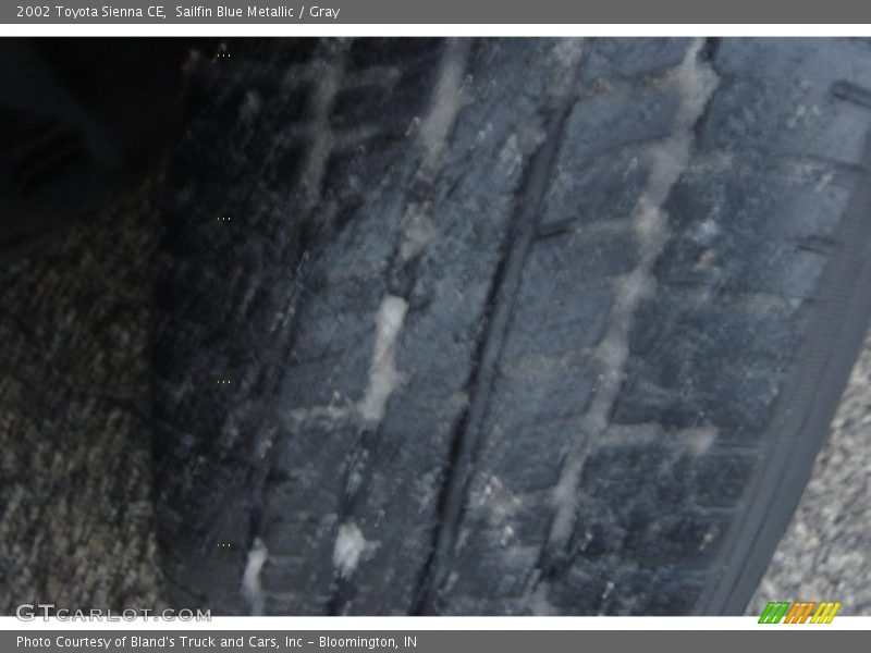 Sailfin Blue Metallic / Gray 2002 Toyota Sienna CE