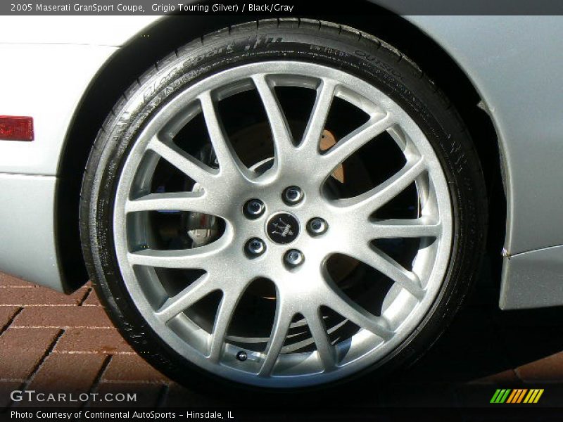 Grigio Touring (Silver) / Black/Gray 2005 Maserati GranSport Coupe