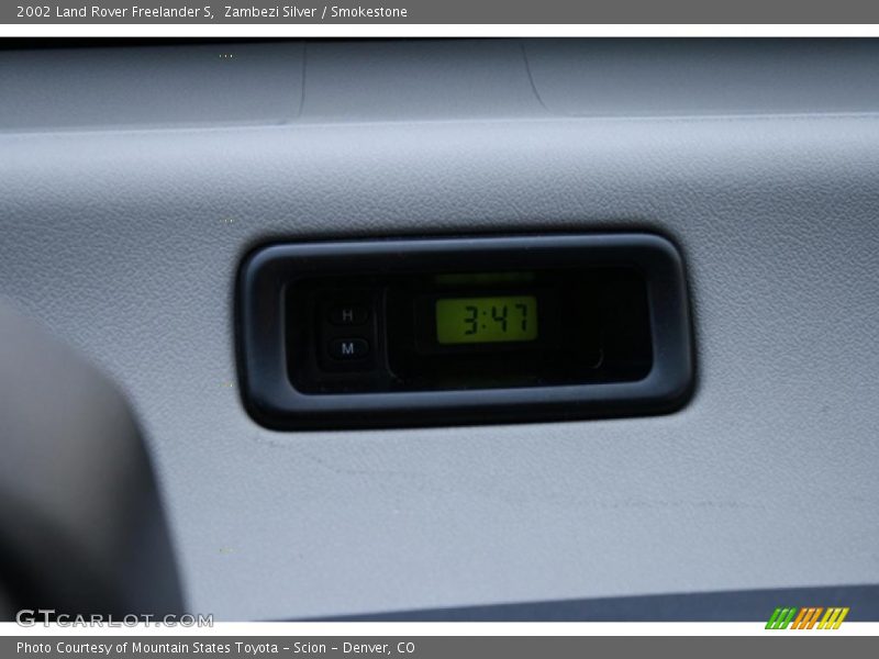 Zambezi Silver / Smokestone 2002 Land Rover Freelander S