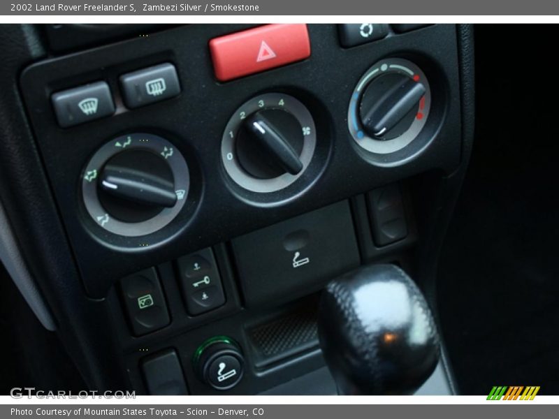 Controls of 2002 Freelander S