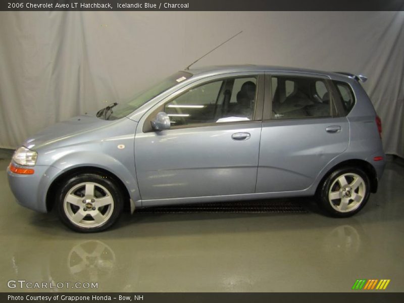 Icelandic Blue / Charcoal 2006 Chevrolet Aveo LT Hatchback