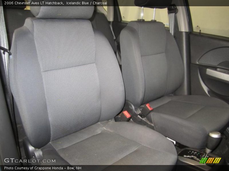  2006 Aveo LT Hatchback Charcoal Interior