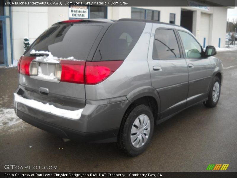 Light Spiral Gray Metallic / Light Gray 2004 Buick Rendezvous CX AWD