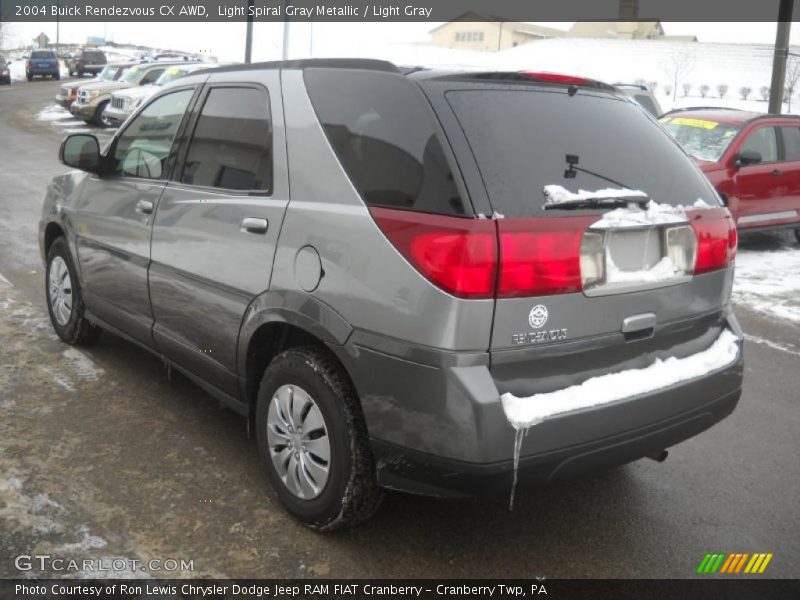 Light Spiral Gray Metallic / Light Gray 2004 Buick Rendezvous CX AWD