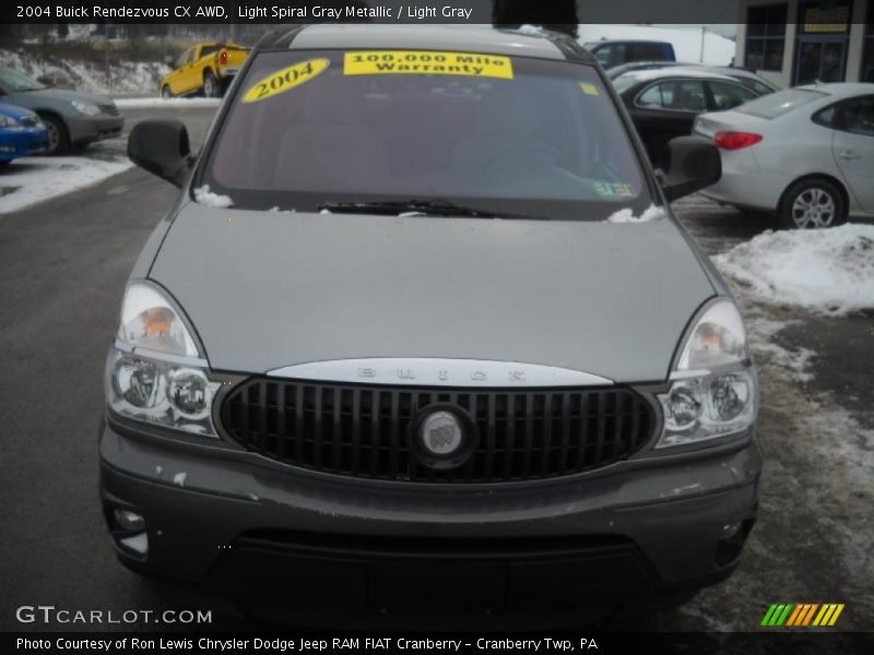 Light Spiral Gray Metallic / Light Gray 2004 Buick Rendezvous CX AWD