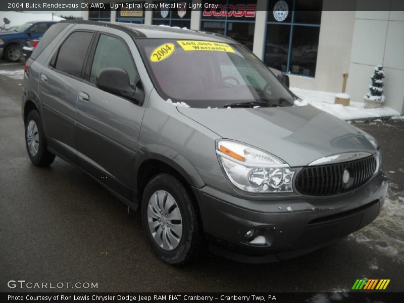 Light Spiral Gray Metallic / Light Gray 2004 Buick Rendezvous CX AWD