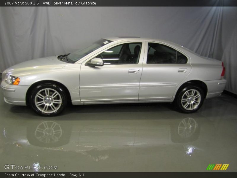 Silver Metallic / Graphite 2007 Volvo S60 2.5T AWD