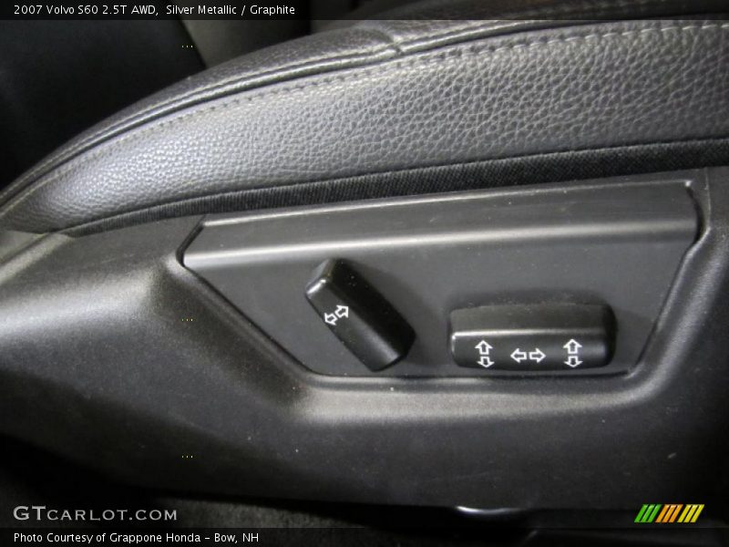 Controls of 2007 S60 2.5T AWD