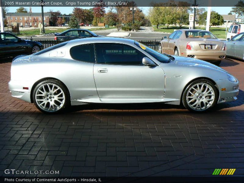 Grigio Touring (Silver) / Black/Gray 2005 Maserati GranSport Coupe