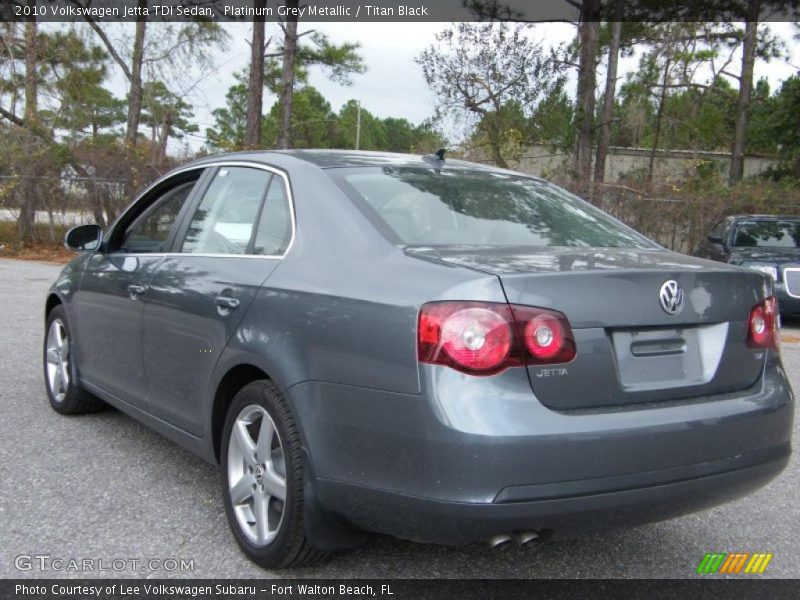 Platinum Grey Metallic / Titan Black 2010 Volkswagen Jetta TDI Sedan