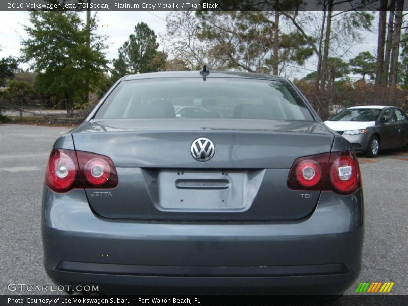 Platinum Grey Metallic / Titan Black 2010 Volkswagen Jetta TDI Sedan