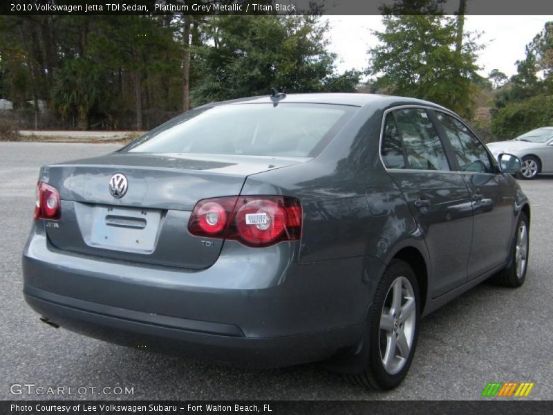 Platinum Grey Metallic / Titan Black 2010 Volkswagen Jetta TDI Sedan