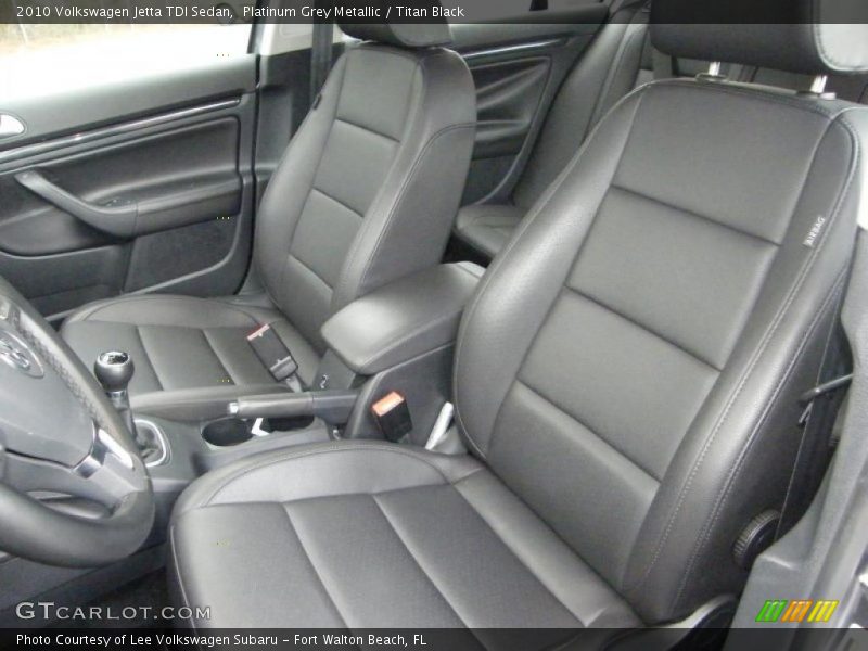 Platinum Grey Metallic / Titan Black 2010 Volkswagen Jetta TDI Sedan