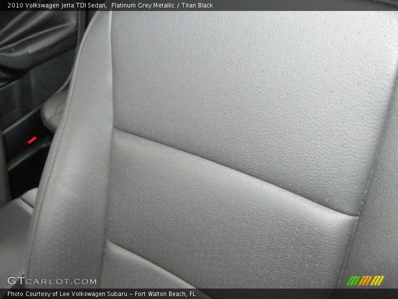 Platinum Grey Metallic / Titan Black 2010 Volkswagen Jetta TDI Sedan