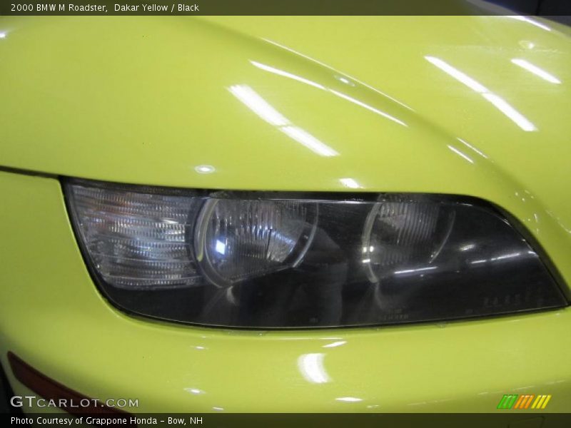 Dakar Yellow / Black 2000 BMW M Roadster
