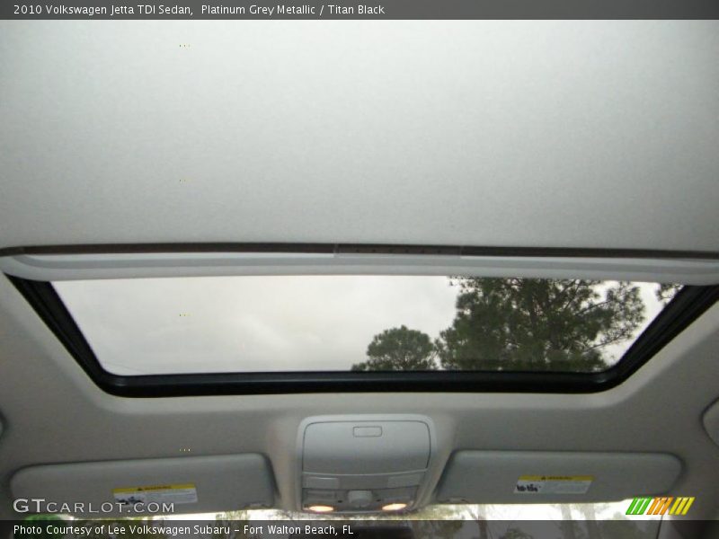 Platinum Grey Metallic / Titan Black 2010 Volkswagen Jetta TDI Sedan